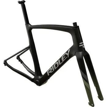 gravel kolo RIDLEY rám KANZO Fast Black Metallic/Army Green/Silver velikost S