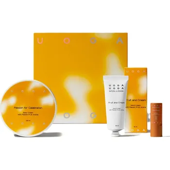 Kosmetická sada UOGA UOGA Dárková kolekce péče o tělo s mučenkou Orange set