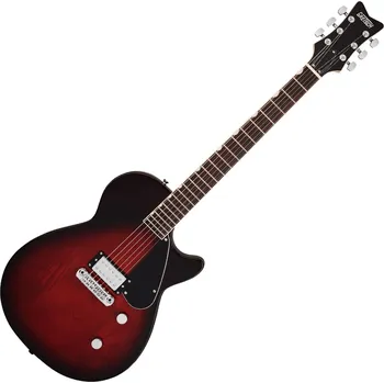Strunný nástroj Gretsch Electromatic Jet Club 1 Pickup RW Claret Burst Elektrická kytara