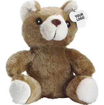 plyšák Giving Europe Plyšový medvídek Barney Barva: brown, Velikost: 19,5 x 19,5 x 15 cm G_NT5012