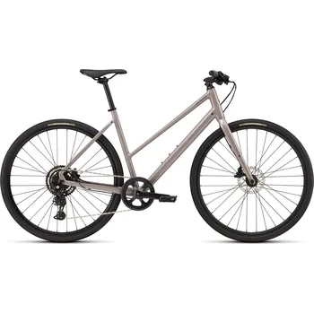 Specialized Sirrus X 2.0 Step- Through 2026 Gloss Desert Metallic / Bordeaux Metallic Frost Reflective M