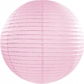 Obraz PAPÍROVÝ LAMPION KOULE SVĚTLE RŮŽOVÝ 20CM