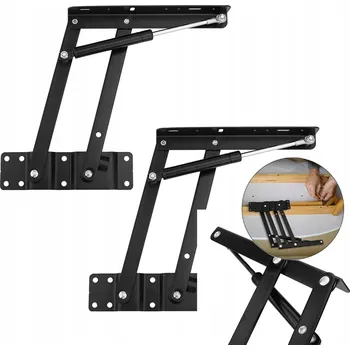 Konferenční stolek 2 ks Zvedací mechanismus pro konferenční stolek, rám se závěsy