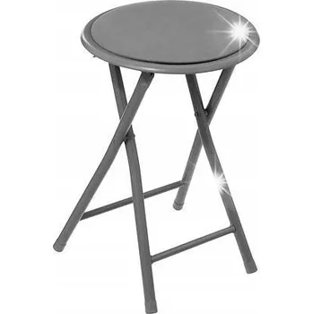 Stolička Skládací taburet VIC ŠEDÝ