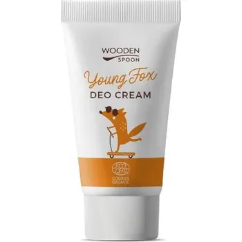 Organický krémový deodorant Young Fox, Wooden Spoon, 40 ml