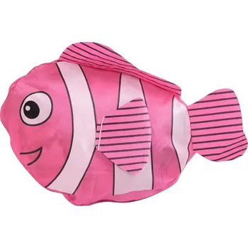 Nákupní taška Skládací nákupní taška - Růžová rybička