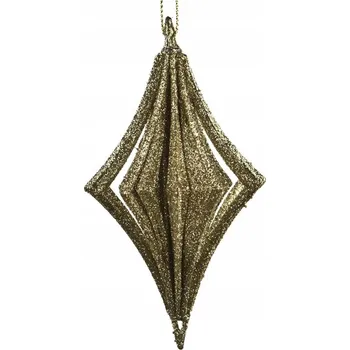 Vánoční dekorace Zdobená Vánoční Koule , tvarované Vánoční Baňky , vánoční koule 12 cm, 4 ks