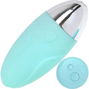 Vibrátor Sensual M76 Masážní vibrátor 10 programů, světle modrý