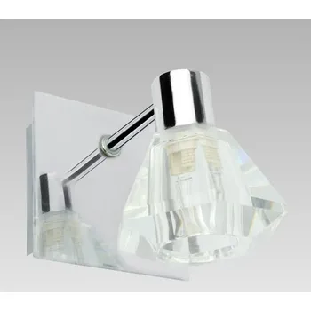PREZENT 25093 GUARD 1xG9/40W, CHROME/CRYSTAL GLASS