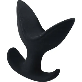 Sensual Roztahovací anální kolík 10 cm, černá