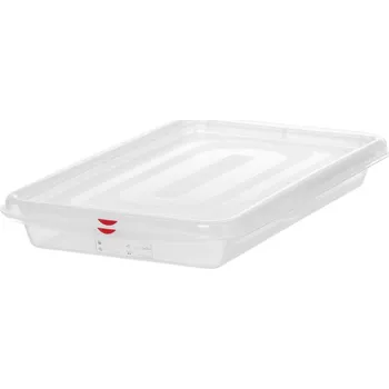 Nádoba GN 1/1, polypropylen, HENDI, GN 1/1, 8L, Průhledná, 530x325x(H)65mm