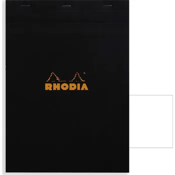 Blok Blok Rhodia N°18 černý A4 - čistý