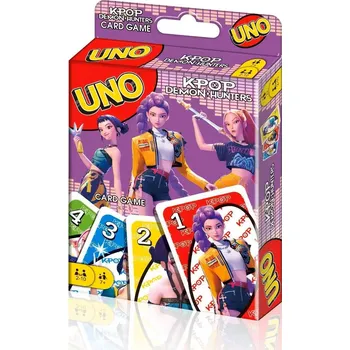 Karetní hra Numberoplus Zábavná karetní hra UNO KPop Demon Hunters