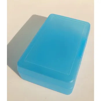 Dóza na potraviny Plastový box modrý průhledný (objem 0,9 l )