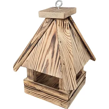 Krmítko pro ptáka Krmítko pro ptactvo č. 6 opál. dřevo 25 x 31 x 25 cm