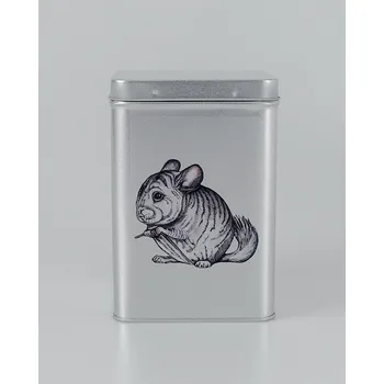 Dóza na potraviny Plechová dóza - činčila (objem 1,5 l)