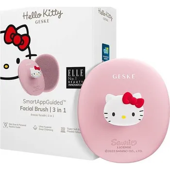 Elektrický čistič pleti Kartáček na obličej GESKE Hello Kitty 3v1