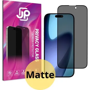 JP Matte Privacy Tvrzené sklo, iPhone 17 Pro, černé