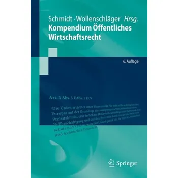 Cizojazyčná kniha Kompendium Offentliches Wirtschaftsrecht