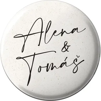 Svatební dekorace Svatební placka 348