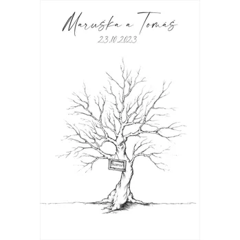 Svatební dekorace Svatební strom 7