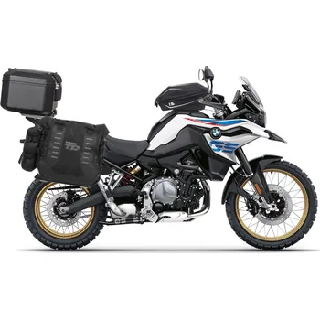 Zavazadlo na motocykl Kompletní sada sedlových brašen shad terra tr40 a černého hliníkového 48l topcase, včetně montážní sady shad bmw f750 gs / f850 gs