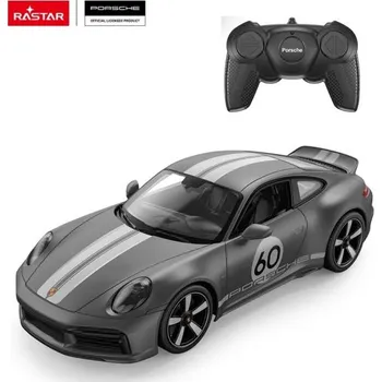 RC model auta RASTAR - R/C 1:16 PORSCHE 911 SPORT CLASSIC ŠEDÁ