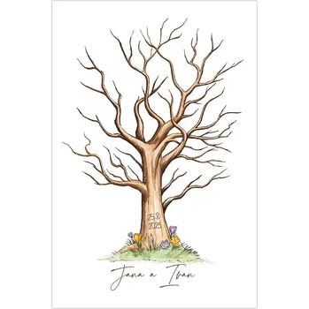 Svatební dekorace Svatební strom 11