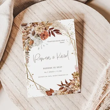 Svatební dekorace Svatební oznámení 335