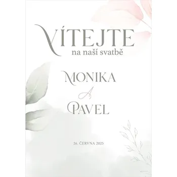 Svatební dekorace Vítací cedule 338