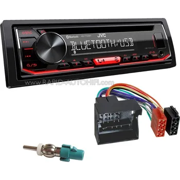 Auto Hi-Fi Autorádio FIAT Scudo JVC KD-T702BT Bluetooth s instalační sadou