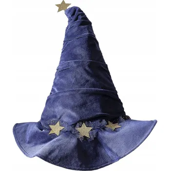 Karnevalový kostým Kostým pro děti Kouzelnice Čarodějka Klobouk PREMIUM