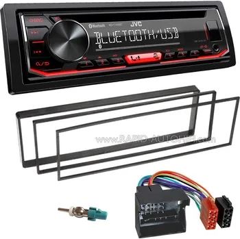 Auto Hi-Fi Autorádio CITROEN C2 2006-2009 JVC KD-T702BT Bluetooth s instalační sadou