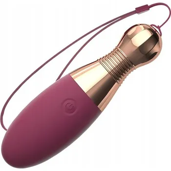 Vibrátor Sensual M94 Mini vibrátor ve tvaru vejce, 10 režimů, fialová