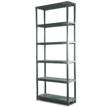 Dílenský regál Regál plastový JUPITER-6 222x60x46 PVC