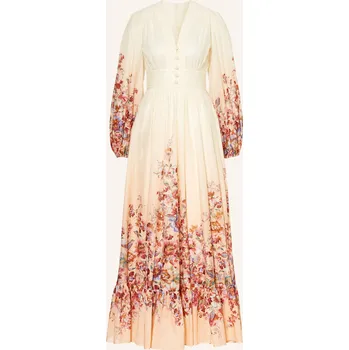 Dámské šaty Zimmermann Dámské Šaty Awaken, režná / tmavě oranžová, 34