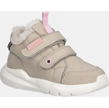 Dívčí zimní obuv Dětské zimní boty z nubuku Garvalin 251350.G.FB béžová 08X, EUR 24