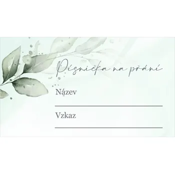 Svatební dekorace Kartička pro DJ 253