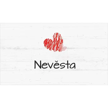 Svatební dekorace Svatební jmenovka 101