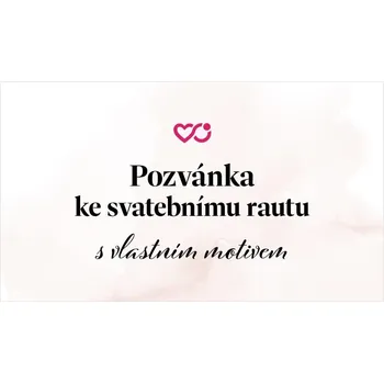 Pozvánka Pozvánka na raut s vlastním motivem 1