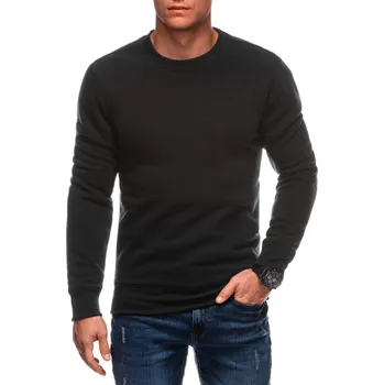 Pánská mikina Edoti Pánská mikina bez zapínání Kyler černá S