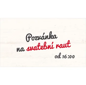 Pozvánka Pozvánka na raut 168