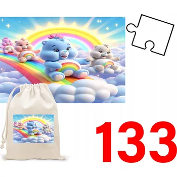 Obraz 110DÍLNÉ PUZZLE S POHÁDKOU DÁREK PRO NEJMENŠÍ + S POTISKEM TAŠKA