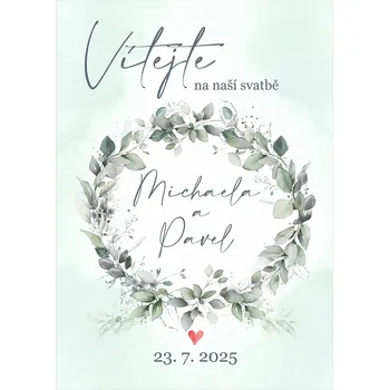 Svatební dekorace Vítací cedule 253