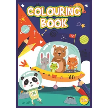 omalovánky Rappa Kniha omalovánek 72 stran A4 Vesmír