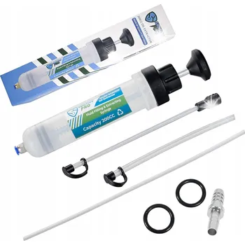 Ruční pumpa na olej SMOTIVEPRO 200 Ml Odsávačka kapalin s ukazatelem hladiny