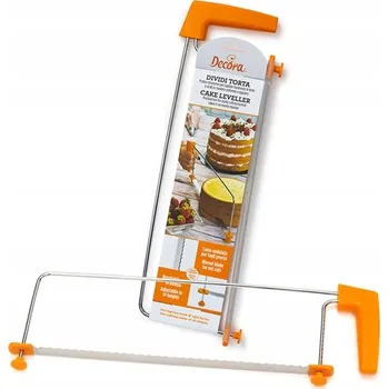 Strunový kráječ na dělení, krájení a řezání těsta, dortů, piškotů Decora