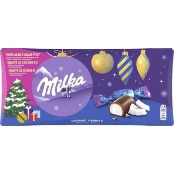 Čokoláda MILKA SALONKY KOKOSOVÉ 255 g