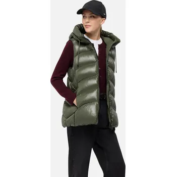 Dámská vesta Khaki dámská vesta Geox Bleyze GEOX kaki 3450135