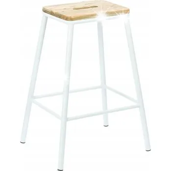 Barová židle Barová židle Seattle White do kuchyně a jídelny